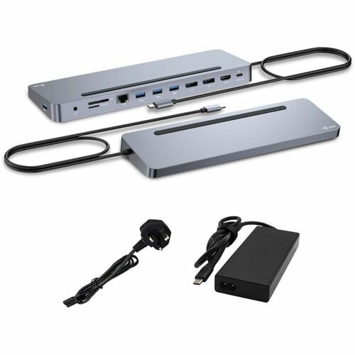 i-tec USB Type C Docking Station for Notebook, Tablet PC, Monitor, Headset, Microphone, Smartphone - Charging Capability -