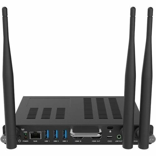 BenQ TEY1A Digital Signage Appliance - ARM Cortex A78 - 8 GB - 128 GB SSD - 2160p - USB - HDMIWireless LAN - Bluetooth - E