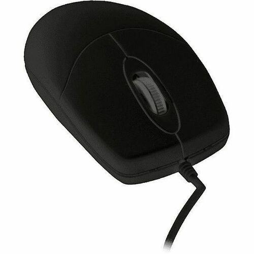 Mouse Active Key - USB Tipo A - Ottico - 2 Pulsante(i) - Nero - Cavo - 1000 dpi - Rotella di scorrimento - Simmetrico