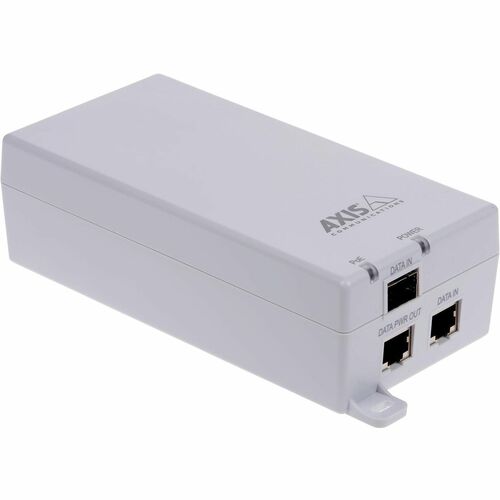 Injecteur POE AXIS T8154 - 120 V AC, 230 V AC Entrée - 55 V CC Sortie - 1 x Gigabit Ethernet Port(s) d'entrée - 1 x Gigabi