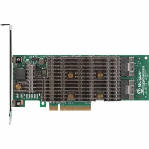 Microchip SmartRAID Ultra 3258P-32i /e SAS Controller - 24Gb/s SAS - PCI Express 4.0 x16 - 8 GB - Plug-in Card - RAID Supp