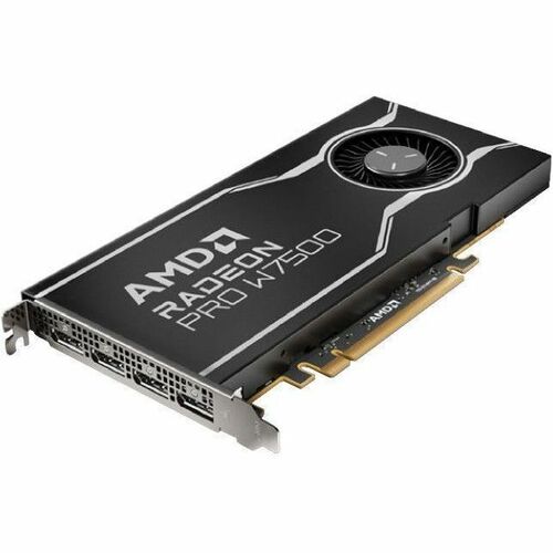 AMD Radeon Pro W7500 Graphic Card - 8 GB GDDR6 - Full-height - 7680 x 4320 - 128 bit Bus Width - PCI Express 4.0 x8 - Disp