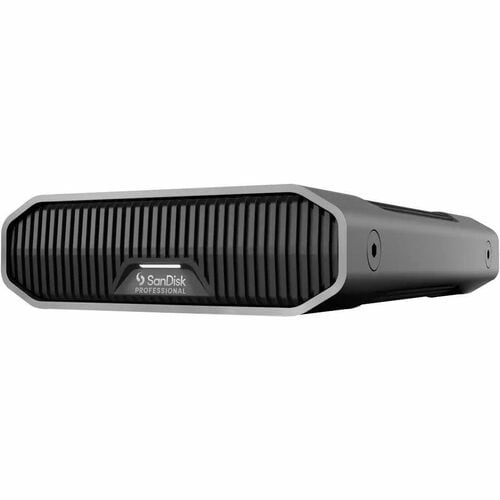SanDisk Professional G-DRIVE SDPHF1A-008T-NBAAD 8 TB Desktop Hard Drive - External - USB 3.2 (Gen 2) Type C - 7200rpm - 3 