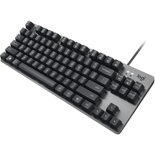 Logitech K835 Keyboard - Cable Connectivity - USB Interface - Rugged - Windows - Mechanical Keyswitch