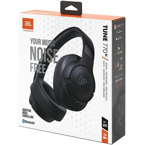 JBLT770NCBLK - HEADPHONE JBL TUNE 770NC PRETO BLUETOOTH