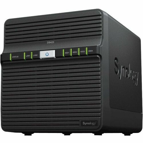 Synology DiskStation DS423 4 x Total Bays SAN/NAS Storage System - Realtek RTD1619B Quad-core (4 Core) 1.70 GHz - 2 GB RAM