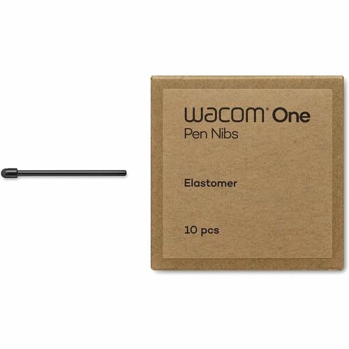 Wacom Pen Nibs Elastomer (black) for Wacom One Standard Pen - 10 pcs