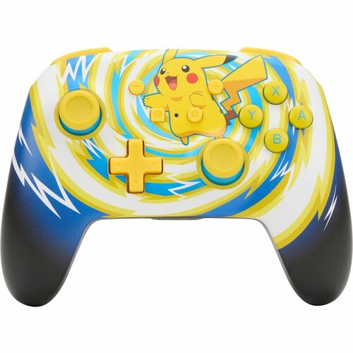 PowerA Enhanced Wireless Controller for Nintendo Switch - Pokemon: Pikachu Vortex - Wireless - Nintendo Switch