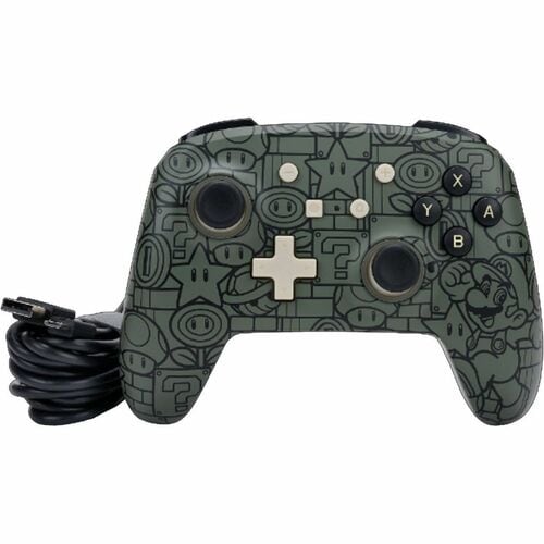 PowerA Enhanced Wired Controller for Nintendo Switch - Power-Up Mario - Cable - USB - Nintendo Switch - 3.05 m Cable