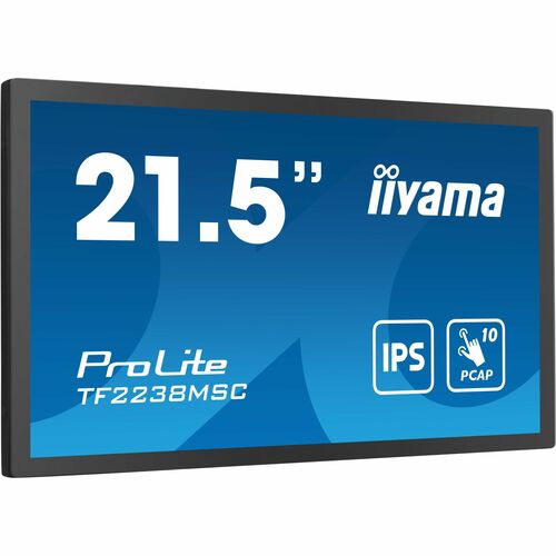 iiyama ProLite TF2238MSC-B1 546,10 mm LCD Digital-Signage-Display - IPS-Technologie (In-Plane-Switching) - Touchscreen - 1