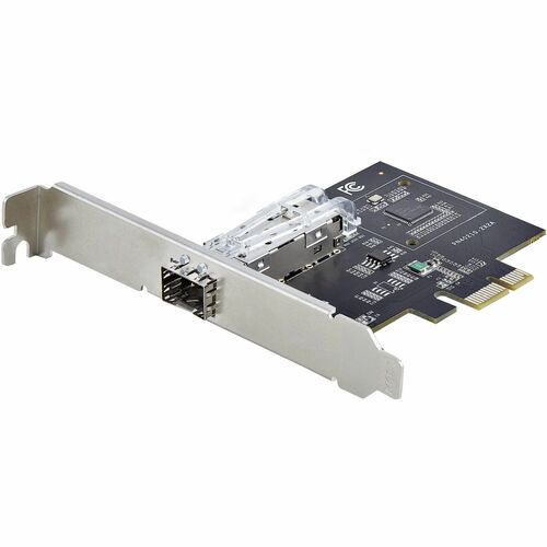 StarTech.com Carte Réseau GbE SFP à 1 Port, PCIe 2.1 x1, Intel I210-IS, Carte Contrôleur 1GbE, 1000BASE Cuivre/Fibre Optiq
