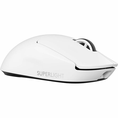 Logitech G PRO X Superlight 2 Lightspeed Gaming Mouse - Opto-mechanical - Wireless - Rechargeable - White - USB 2.0 - 3200