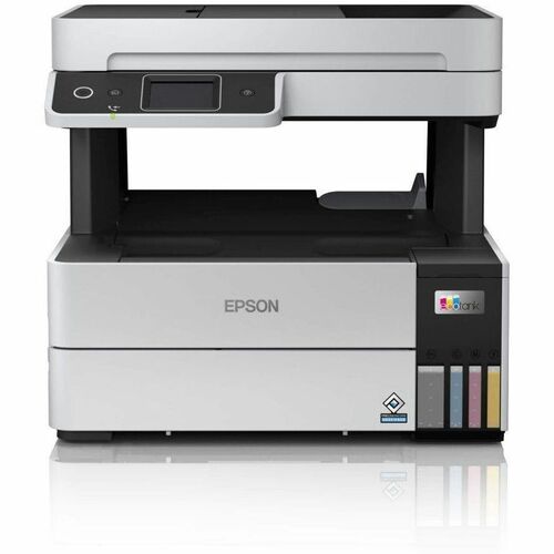 Epson L6490 Wired & Wireless EcoTank Inkjet Multifunction Printer - Colour - Copier/Fax/Printer/Scanner - 37 ppm Mono/23 p