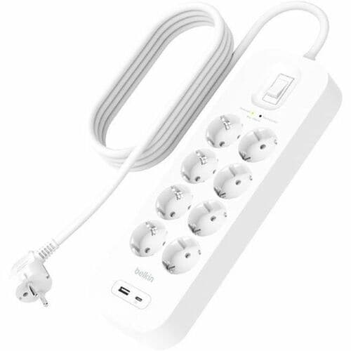 BELKIN SURGE PROTECTION USB-C 8 OUTLET