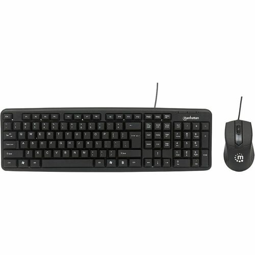 KIT DE TECLADO Y MOUSE OPTICO CONEXION USB ESP NEGRO - USB 1.1 Cable Teclado - Keyboard/Keypad Color: Negro - USB 1.1 Cabl