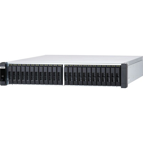 QNAP, QNAP Enterprise ZFS NAS ES2486DC-2142IT-96G SAN/NAS Storage System - Xeon D-2142IT Octa-core (8 Core) 1.90 GHz - 24 