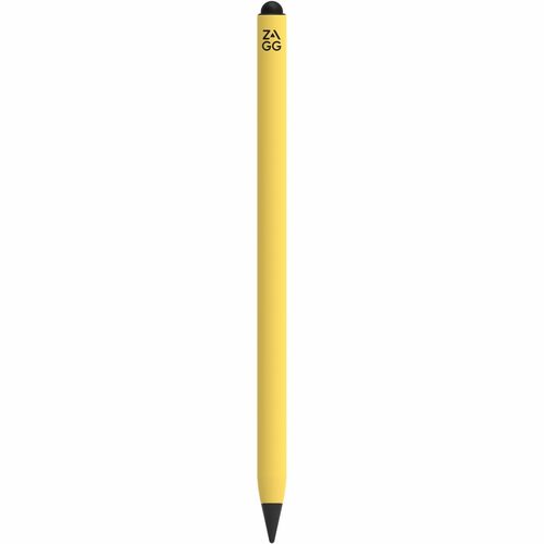 ZAGG Stylus - Capacitive Touchscreen Type Supported - Active - Replaceable Stylus Tip - Yellow - Tablet Device Supported