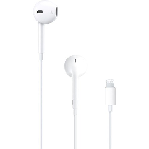 Auricular Apple EarPods Cableado Auricular Estéreo - Blanco - Binaural - Oído Externo - Conector Lightning
