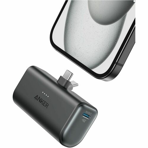 ANKER Nano 5000 mAh Power Bank - For iPhone, iPad, AirPod, Smartphone - 5000 mAh - 22.50 W - 3 A - 5 V DC, 9 V DC, 10 V DC