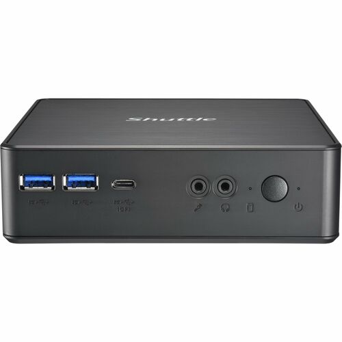 Desktop Computer Shuttle XPC nano NC4010BA - Intel Celeron 12. Gen. 7305 - 4 GB - 128 GB SSD - Mini-PC - Intel Chip - Wind