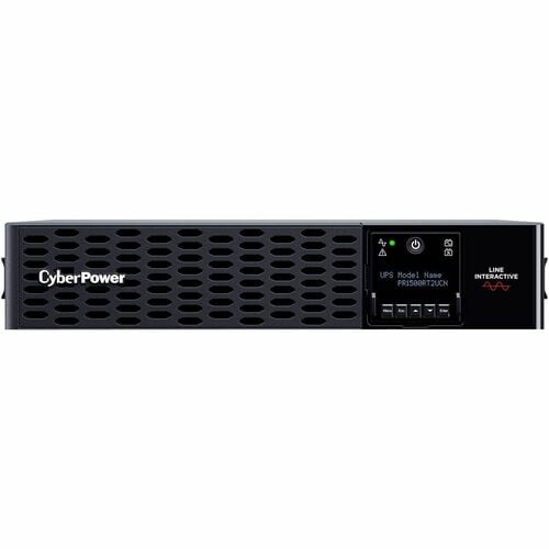 CyberPower PR1500RT2UCN Smart App Sinewave UPS Systems - 1500VA/1500W, 120 VAC, NEMA 5-15P, 2U, Rack / Tower, Sine Wave, 8