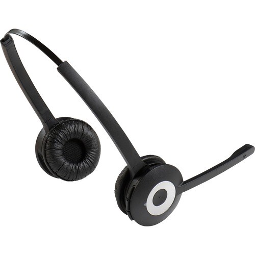 Jabra Pro 930 Wireless Over-the-head Stereo Headset - Dark Grey - Binaural - Supra-aural - 12000 cm - DECT - Noise Canceling