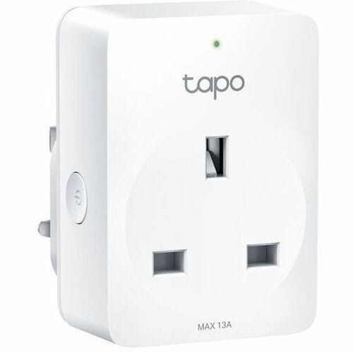 TP-Link Mini Smart Tapo P110M Smart Plug - 1 x AC Power Plug - 1 x AC Power Receptacle - 120 V AC / 16 A, 230 V AC - Googl