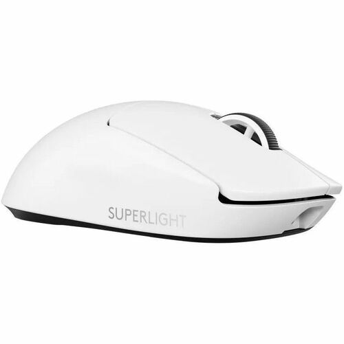 Logitech G PRO X Superlight 2 Gaming Mouse - Radio Frequency - USB 2.0 - Opto-mechanical - White - Wireless - 2.40 GHz - R