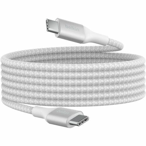 Belkin BoostCharge 2 m USB-C Datentransferkabel - Cable for MacBook, MacBook Air, MacBook Pro, Chromebook, Notebook, iPad,
