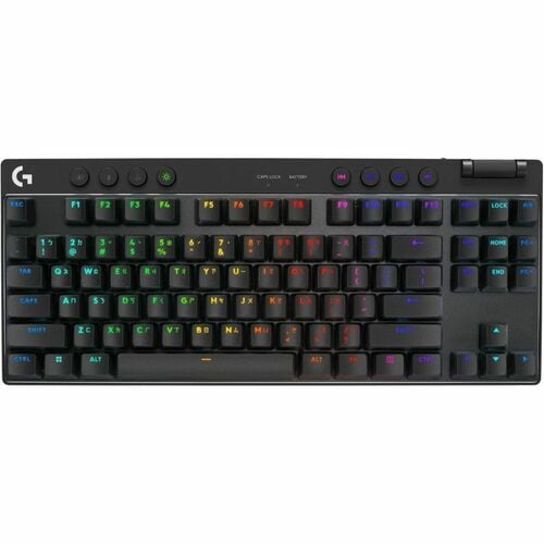 Logitech G PRO X TKL Gaming-Tastatur - Kabel/Kabellos Konnektivität - USB 2.0 Schnittstelle - RGB LED - Schweizerisch - QW