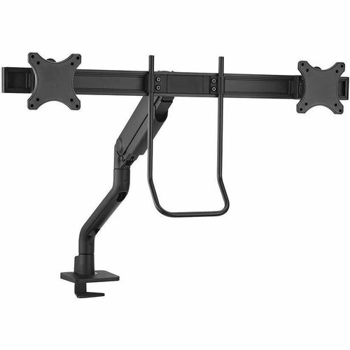 Neomounts NEXT One Mounting Arm for Monitor, Display - Black - Height Adjustable - 2 Display(s) Supported - 43.2 cm to 68.