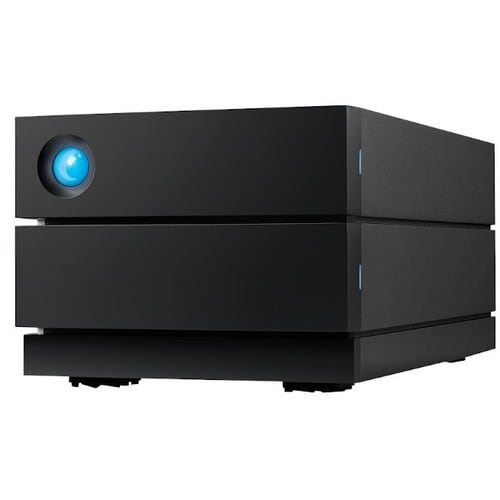 LaCie 2big RAID Professional Desktop RAID Storage - 2 x HDD Supported - 40 TB Supported HDD Capacity - 2 x HDD Installed -