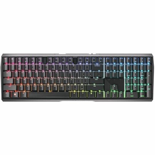 CHERRY MX 3.0 S WIRELESS RGB, MX RED, Black - 3 Connection modes, Bluetooth, abrasion resistant keys