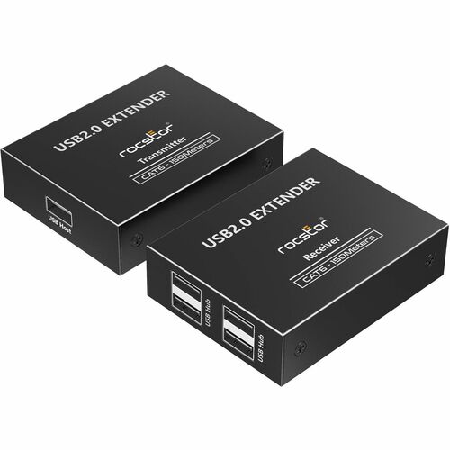 TrueReach 4 Port USB 2.0 Over Cat5/Cat6/Cat6a/Cat7 Extender - Up to 492ft (150m) - Bus powered - Link up to four USB 2.0 d