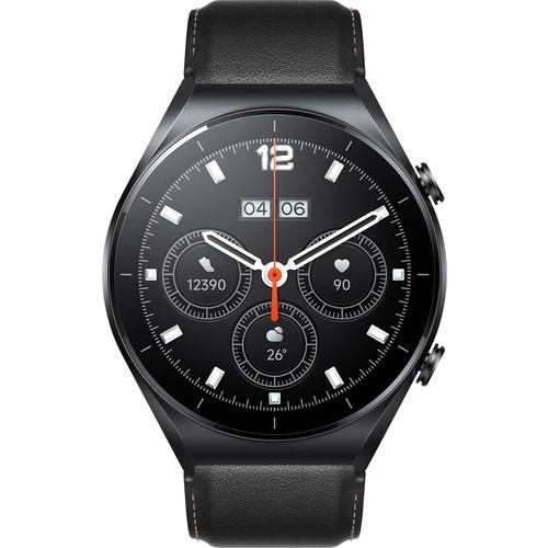 MI Watch S1 Smart Watch - Redondo Case Shape - 46.50mm Case Height - 46.50mm Case Width - Negro Band Color - Acero Inoxida
