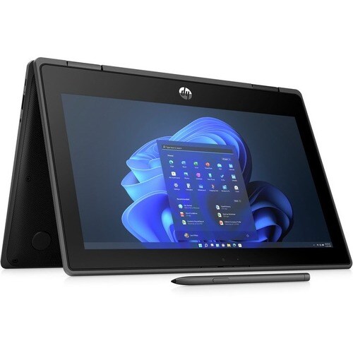 HP Pro x360 Fortis 11 G9 11.6" Touchscreen Rugged Convertible 2 in 1 Notebook - HD - 60 Hz - Intel Celeron N5100 - 8 GB - 