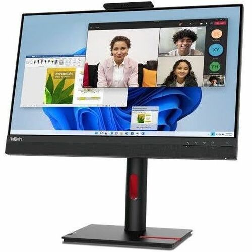 Lenovo ThinkCentre TIO 24 Gen 5 24" Class Webcam LED Touchscreen Monitor - 16:9 - 4 ms - 23.8" Viewable - Capacitive - 10 