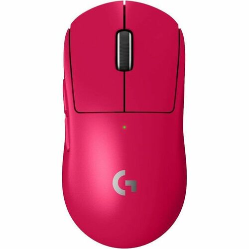 Logitech G PRO X Superlight 2 Lightspeed Wireless Gaming Mouse - Optical - Wireless - Rechargeable - Magenta - USB 2.0 - 3