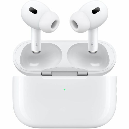 Apple AirPods Pro (2nd Generation) True Wireless Earbud Stereo Earset - Siri - Binaural - In-ear - Bluetooth - Noise Cance