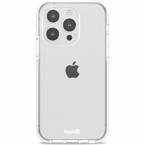 HOLDIT SEETHRU CASE IPHONE 15 PRO WHITE