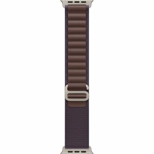 Apple Adjustable Smartwatch Band - 1 - Large (L) - Loop Attachment - Indigo - Polyester