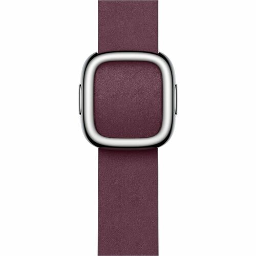 Apple Adjustable Smartwatch Band - Medium (M) - Buckle Attachment - Mulberry - Woven, Polyester