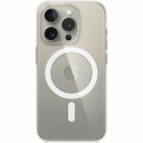 Apple Case for Apple iPhone 15 Pro Smartphone - Clear - Scratch Resistant, Yellowing Resistant, Drop Resistant, Bump Resis