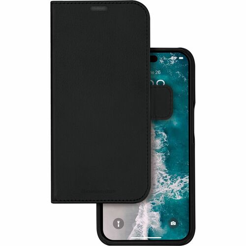 dbramante1928 ApS Stockholm Carrying Case (Wallet) Apple iPhone 15 Pro Max Smartphone - Black - Impact Resistant, Scratch 