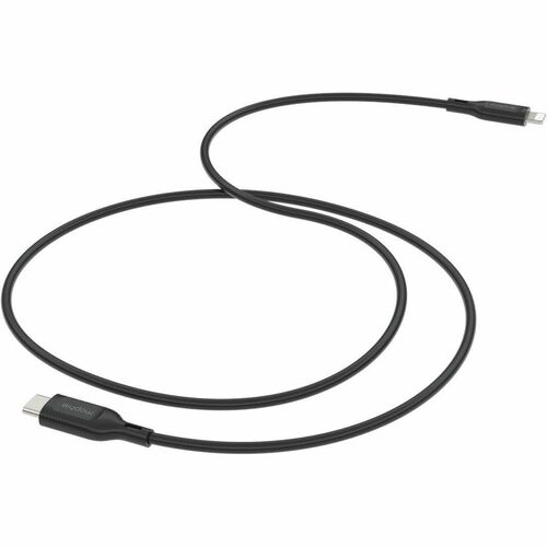 Mophie Essentials 1 m Lightning/USB-C Data Transfer Cable - Cable for USB Device - First End: 1 x 24-pin USB Type C - Male