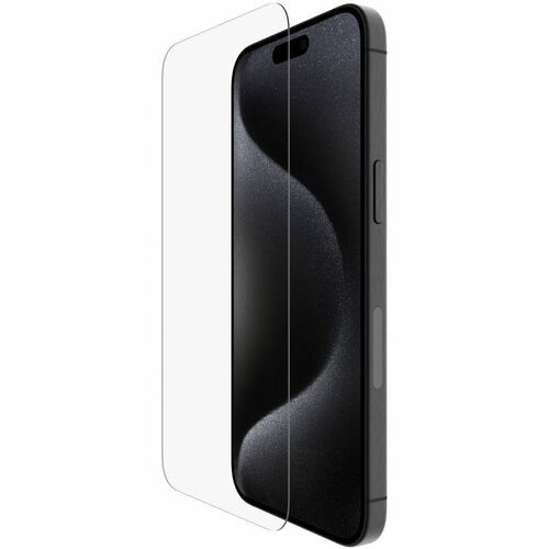 Belkin ScreenForce UltraGlass 2 9H Gehärtetes Glas Displayschutz für iPhone 15 Pro Max - für LCD iPhone 15 Pro Max - Antim