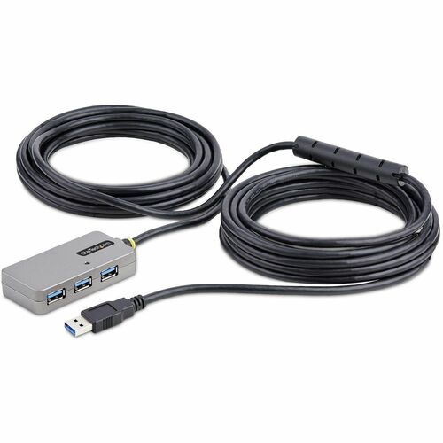 StarTech.com USB-Hub - USB 3.2 (Gen. 1) Typ A - Silber - 4 Total USB Port(s)
