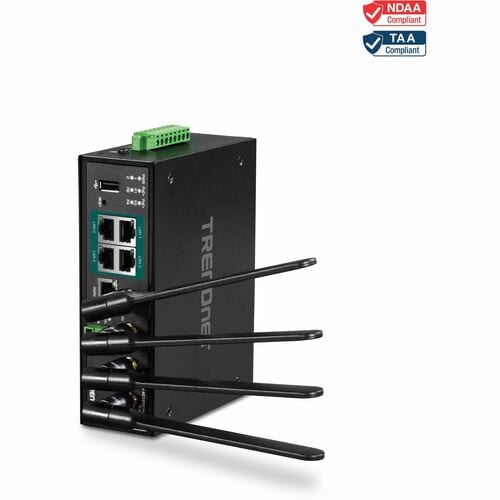 Routeur sans fil TRENDnet TI-WP100 - Wi-Fi 5 - IEEE 802.11ac - Ethernet - Conforme aux normes TAA - Bi bande - 2,40 GHz Ba