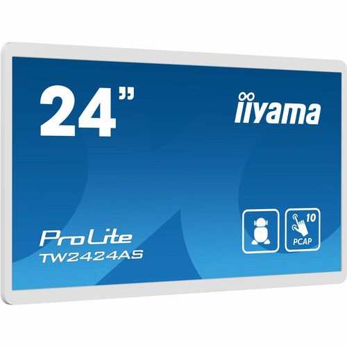 iiyama ProLite TW2424AS-W1 24 Zoll Class LED-Touchscreen-Monitor - 16:9 Format - 14 ms Reaktionszeit - 60,5 cm (23,8 Zoll)
