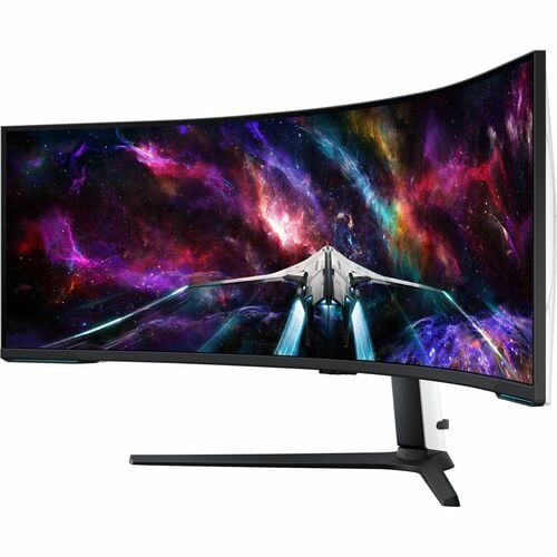 Samsung Odyssey Neo G9 S57CG952NU 57 Zoll Class DUHD Gekrümmter Bildschirm Gaming-LED-Monitor - 32:9 Format - Schwarz, Wei